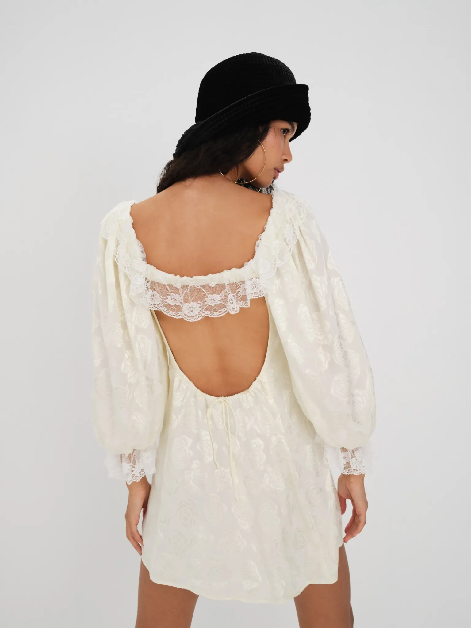 wylye_mini_dress_1.webp Discount For Love & Lemons Wylye Mini Dress Beige