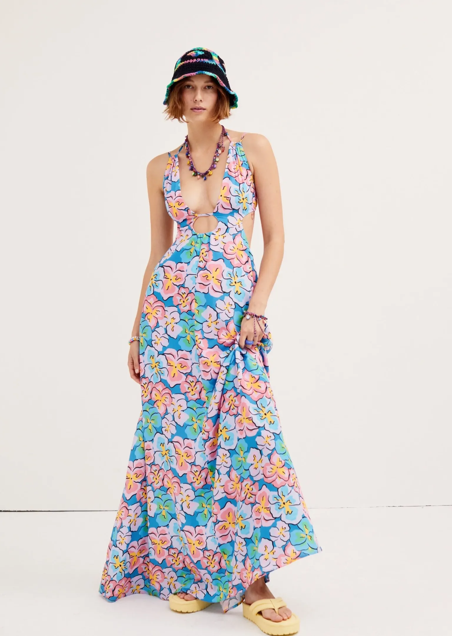 yasmin_maxi_dress_0.webp Online For Love & Lemons Yasmin Maxi Dress Blue