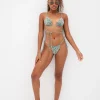 Online For Love & Lemons Yola Bikini Bottom Green
